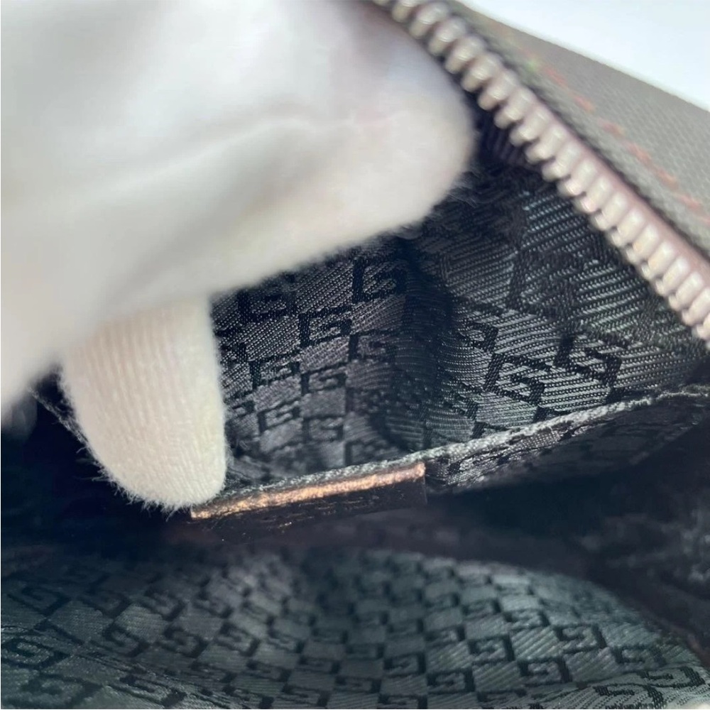Gucci Men's Black and Brown Crossbody Bag - Picture 10 of 15